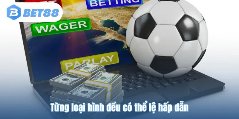 Từng loại hình đều có thể lệ hấp dẫn